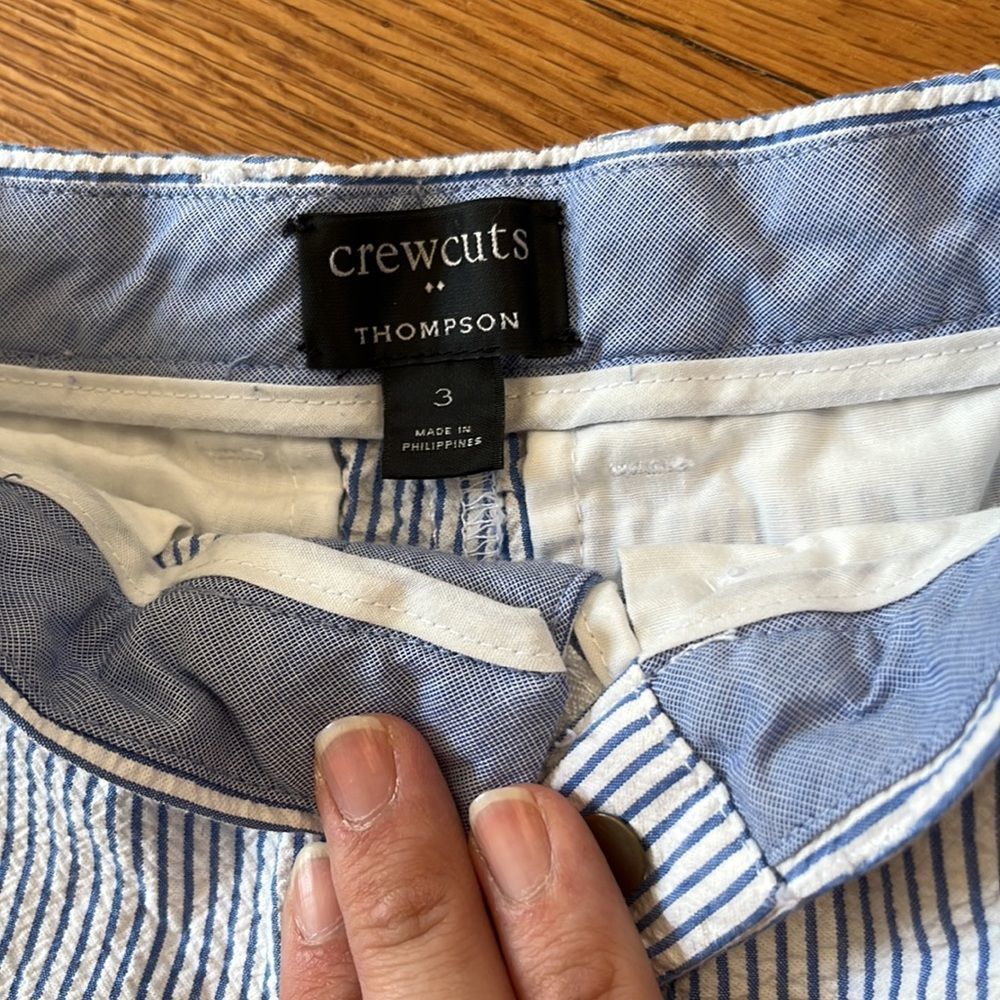 JCrew Crewcuts Boys Seersucker Pants - Picture 3 of 4